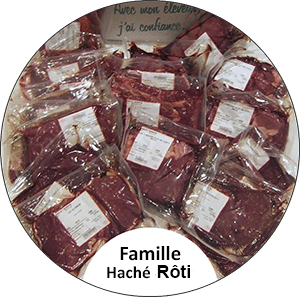 Colis Famille - Haché + rôti supplémentaire